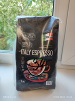 Кофе в зернах 1 кг 30% Арабика / 70% Робуста, Итальянская обжарка, BELLO COFFEE ITALY ESPRESSO ORIGINALE, зерновой свежеобжаренный кофе #42, Алина С.