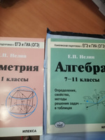 КОМПЛЕКТ ИЗ 2 КНИГ: Геометрия в таблицах. 7-11 классы. Подготовка к ЕГЭ и ГИА (ОГЭ) + Алгебра в таблицах. 7-11 классы. Подготовка к ЕГЭ и ГИА (ОГЭ) | Нелин Евгений Петрович #1, Раиса С.