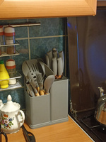 Набор кухонных принадлежностей 19 предметов (ножи, половник, лопатки, разделочная доска, ложки, половник, кисть ) #17, Анна Р.