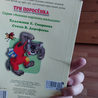 Три поросёнка. Книжка-картонка малышам #2, Светлана Б.