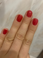 Лак для ногтей kiki Gel Effect тон 10 красный, с гелевым эффектом без уф-лампы, цветной глянцевый маникюр и педикюр, кики, 6 мл #183, Ольга А.
