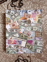 Папка "Банкноты", 25 мм, механизм на корешке, без листов, формат Оптима. Альбом для банкнот #4, Александр Л.