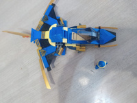 Конструктор LEGO Ninjago Самолет-молния ЭВО Джея, 146 деталей, возраст от 6+, 71784 #57, Ирина Е.