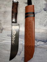 Узбекский Пчак Кухонный нож для зелени, для имбиря, длина лезвия 17 см #20, Александр К.