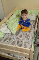 SleepBaby Кровать детская Sleep Baby,87х166х63 см, бежевый, светло-бежевый #57, Кристина Ф.