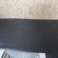 Резиновая рулонная дорожка Rubber Matting 1,2x4м h3 мм "Квинт" ("Шашки") (черная) #8, Сергей Ж.
