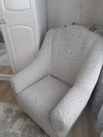 KARBELTEX Чехол на мебель для кресла, 110х90см #16, Елена А.