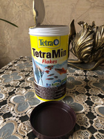 Корм для рыб Tetra TetraMin Flakes 1 л, хлопья для всех видов аквариумных рыбок #23, Наира А.