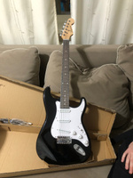 Электрогитара (Stratocaster) Jordani ST100, Black #68, Ольга Н.