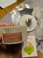 Свеча ароматическая "CHERRY FLAME" "Пион и Роза", 10 см х 8,5 см, 1шт 100мл. Деревянный фитиль, кокосовый воск. #6, Екатерина Б.