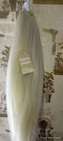Хвост на резинке накладной/шиньон/афрохвост теплый натуральный блонд 70см 100г #6, Римма Ш.
