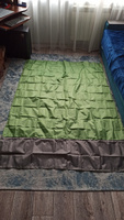 Пляжный коврик водонепроницаемый, легкий, складной коврик для пикника 140*200 см, темно-зеленый #7, Наталья М.