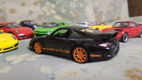 Машинка WELLY PORSCHE 911 GT3 RS Черный / модель машины 1:38 с пружинным механизмом #38, Виктор С.