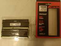 Patriot Memory Оперативная память Viper 3 DDR3 1600 МГц 2x8 ГБ (PV316G160C9K) #33, Дмитрий С.