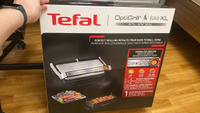 Умный электрогриль Tefal OptiGrill+ XL GC724D12 с насадкой-противнем для запекания, серебристый #7, Александр К.