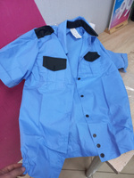 Рубашка форменная женская с коротким рукавом/ рубашка охранника на резинке #4, Олеся К.