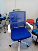 Guocai Офисное кресло Кресло компьютерное, в офис, синий #4, Иван С.