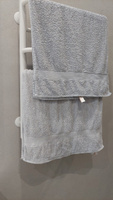 Полотенце банное махровое для рук и лица 50х90 Miranda Soft Серый #8, Щуко Полина