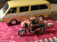 Модель мотоцикла Планета-5 с коляской ВМЗ 9.203 (оранжевый), масштаб 1:43, Моделстрой #7, Алексей С.