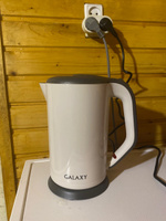 Чайник электрический с двойными стенками GALAXY GL0330 / бежевый / (Объем 1,7 л; мощность 2000 Вт) / для кухни / подарок маме #1, Ангелина С.