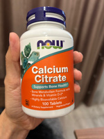 NOW Кальций Calcium Citrate With Minerals #4, Елизавета Д.