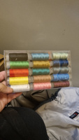 Цветные швейные нитки набор 30 цветов для шитья и машинки #41, Дилрабо Р.