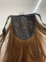 Накладные волосы, пряди на заколках-клипсах, шиньон, 4/30 русый #152, Алина И.