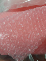 Двухслойная розовая воздушно-пузырчатая пленка в рулоне 0,5х10м (пупырчатая, пупырка) #4, Маргарита З.