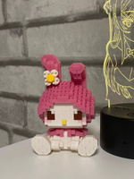 3шт кубики Пластиковый конструктор Kulomi Melody Hello Kitty / Подарок для девушки #3, Лина Б.