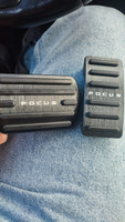 Алюминиевые накладки на педали для Ford Focus 2 и 3 АКПП #8, Егор К.