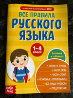 Правила русского языка 1-4 класс, Буква-Ленд, "Русский язык", книги для детей | Соколова Юлия Сергеевна #7, Юлия В.