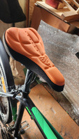 Чехол на седло велосипеда / Чехол на велосипедное седло, оранжевый #45, Евгений И.