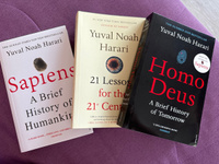 Комплект книг на английском языке Sapiens, Homo Deus, 21 Lessons for the 21st Century by Yuval Noah Harari #1, Эмилия Р.