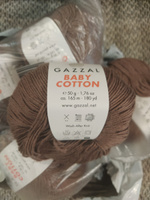 Пряжа хлопок GAZZAL Baby Cotton (Газал Бэби Коттон), цвет 3455, 5 штук #11, Юрий З.