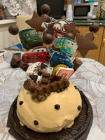 Вафельные картинки для торта на День рождения "Молния Маквин". Декор для торта / съедобная бумага А4 #10, Бучнева Т.
