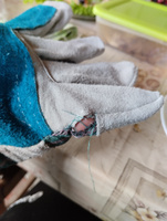 Краги сварщика, усиленные комбинированные спилковые перчатки #1, Мурат К.