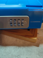 Переносной кодовый сейф с тросом водонепроницаемый / автомобильный мини сейф ручной #7, Олег
