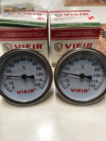 Термометр с гильзой Vieir YL18 1/2" х120*С #7, Владимир Р.
