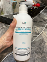 Lador Бесщелочной шампунь для волос с аргановым маслом Damaged Protector Acid Shampoo, 900 мл #55, Елена М.