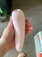 Вакуумный стимулятор с вибрацией Satisfyer Curvy 2+ с возможностью управления через приложение Сатисфаер вакумный вибратор женский #2, Анастасия Я.