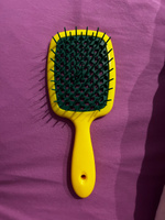 Расческа для волос массажная продувная брашинг для укладки мокрых, кудрявых, нарощенных волос #7, Алиса П.