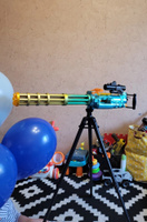 Детский бластер MiniGun, Игрушечное оружие для детей Миниган, Пулемёт, Автомат игрушечный, бластер с мягкими пулями, с мягкими патронами #7, Глеб К.
