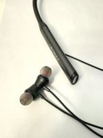Беспроводные внутриканальные tws наушники с микрофоном Cronax CBS-1, спортивная блютуз гарнитура на шею с шумоподавлением, Bluetooth 5,0 со слотом для micro SD #5, Вадик Ю.
