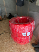 Труба для теплого пола 16х2 мм из термостойкого полиэтилена PE-RT Valfex в бухте 200 метров красного цвета #5, Роман С.