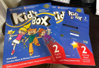 Kids Box 2. ПОЛНЫЙ КОМПЛЕКТ (2nd Edition Updated) Students Book; Workbook + CD + Webcode #6, мария р.