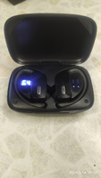 Наушники беспроводные с микрофоном блютуз Bluetooth 5.0 спортивные с шумоподавлением #6, Максим С.