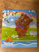 Baby Puzzle Набор пазлов для малышей 4 в 1 "Сезоны. Времена года" 4, 6, 9, 12 элементов #30, Алина К.