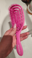 Solomeya Wet Detangler Brush Oval Raspberry / Расческа для сухих и влажных волос с ароматом Малины #36, Юлия П.