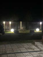 Садовый светильник шар светодиодный  60 см White 220V Moonlight #1, Рената К.