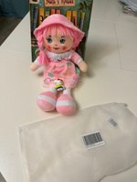 Кукла Маша мягконабивная, текстильная мягкая игрушка розовая куколка #18, Елена Л.